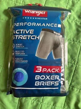 Wrangler Boxer Briefs 3 Pack